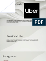 Small Case Study On Uber