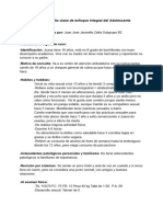 Guía de Estudio Clase de Enfoque Integral Del Adolescente