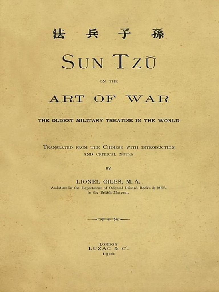 The Art Of War Sun Tzu 2020 Anna S Archive Pdf The Art Of War
