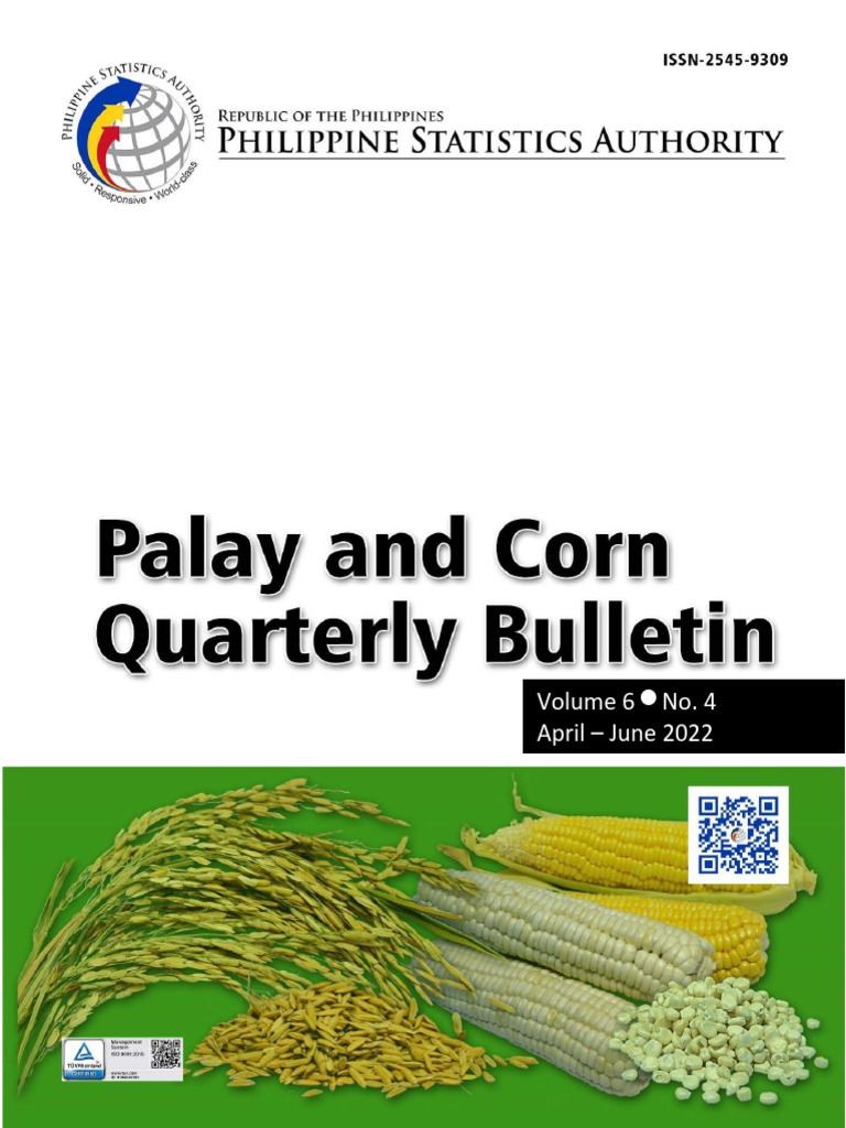 Palay and Corn Production Update Q2 2022 | PDF | Mindanao | Rice