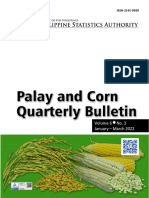Palay and Corn Quarterly Bulletin, January-March 2022