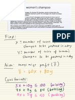 Linear Programming Assignment Answer Key