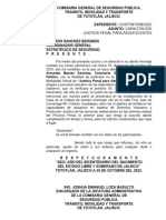 Asistentes Capacitación Justicia Penal