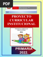 Ok Proyecto Curricular Institucional-2022-Primari Fata