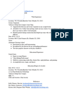 Resume - Google Docs 1 1