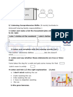 Maad Chiraz: Pioneer Prep School Siliana TEST N°1 Mark