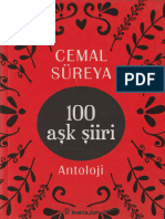 Cemal Süreya 100 Aşk Şiiri İnkılap Yayınları