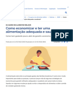 Como Economizar e Ter Uma Alimentação Adequada e Saudável? - Português (Brasil)