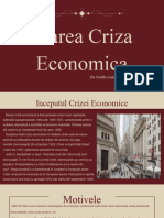 Marea Criza Economica