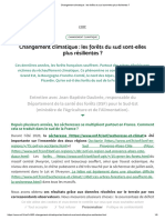 Changement Climatique - Les Forêts Du Sud Sont-Elles Plus Résilientes