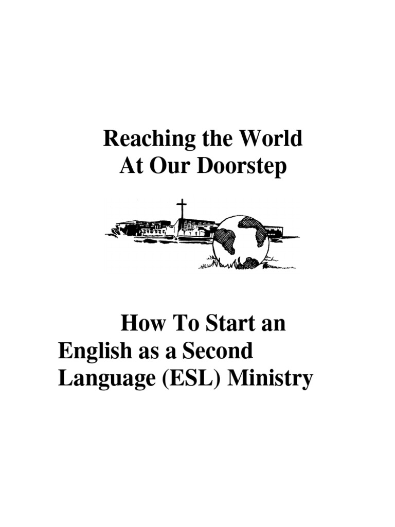 Start an ESL Ministry Guide | PDF | English As A Second Or Foreign ...