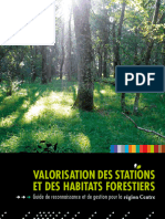 Valorisation Des Stations Des Habitats Forestiers - RégionCentre