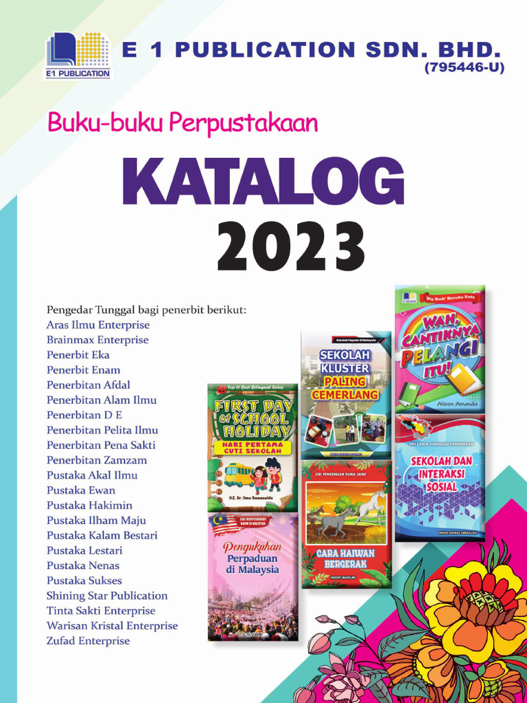Katalog 2023 E1 Publication Sdn Bhd Pdf Malaysia Southeast Asia