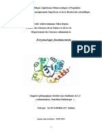 Chapitre 1 Propeiétés Des Enzymes