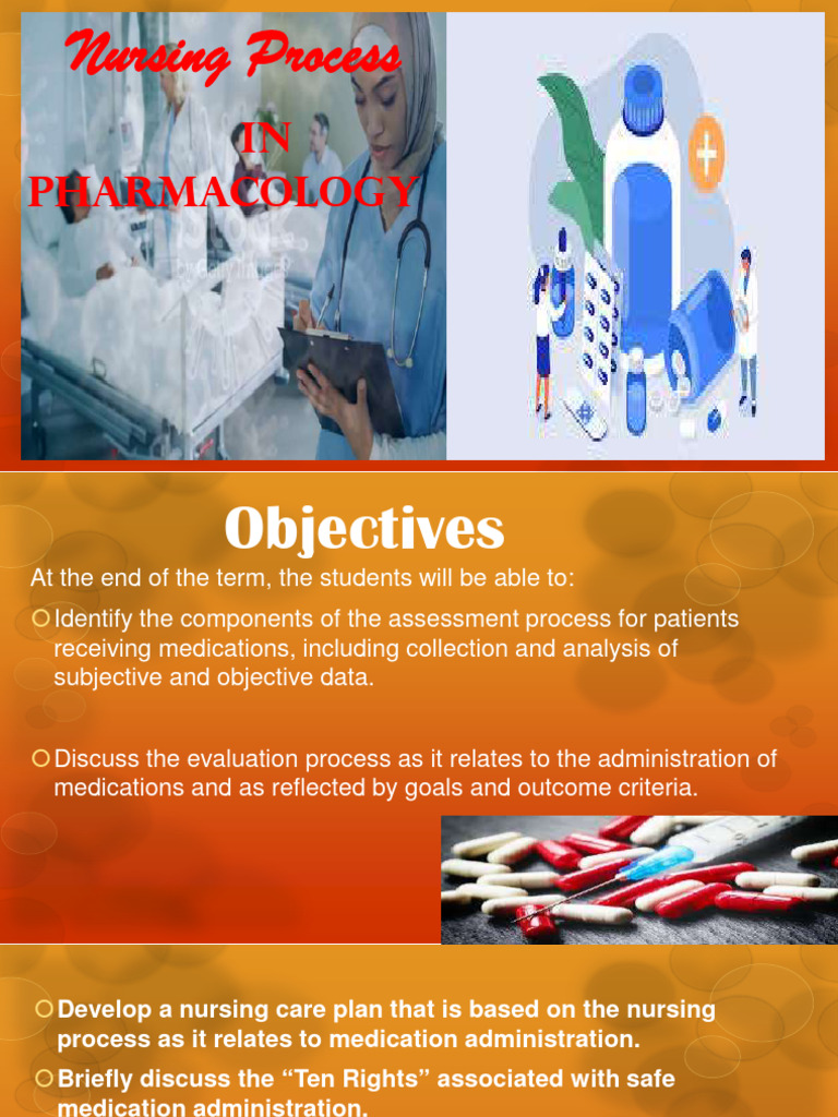 Nursing Process in Medication Administration | PDF | Gallon | Nursing