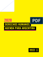 2020 Derechos Humanos Agenda para Argentina-Online