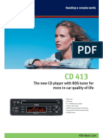 VDO CD 413 - Datasheet - Manualzz