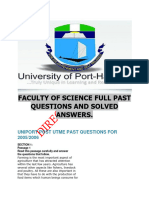 Uniport Sciences