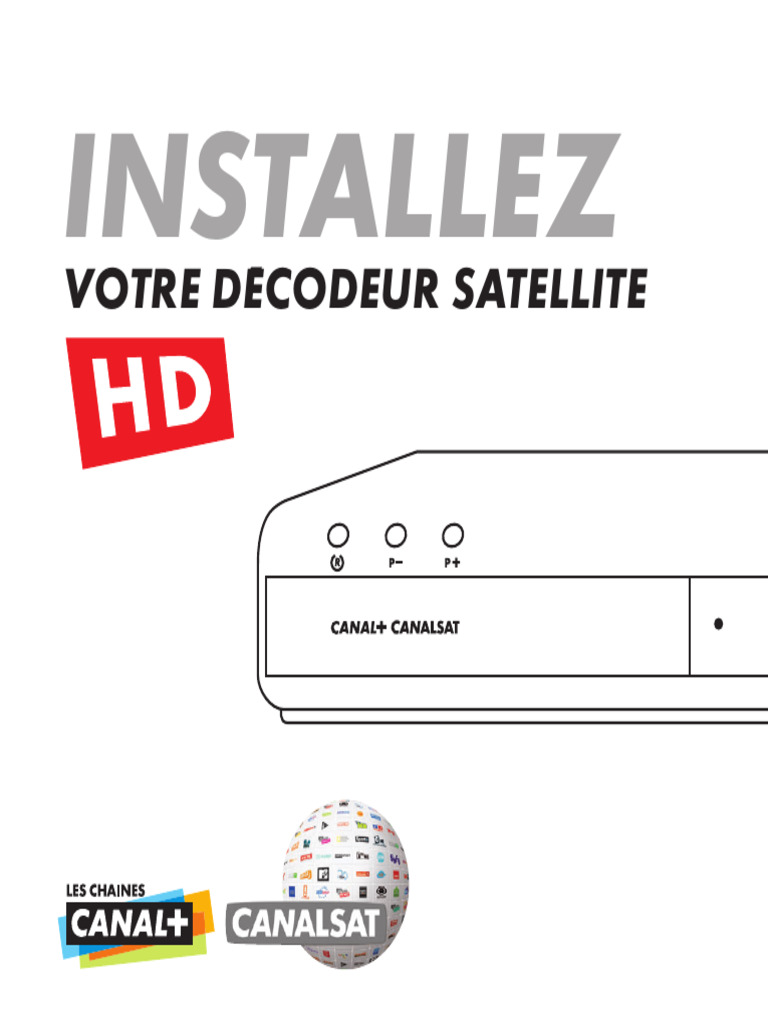 Installez: Votre Décodeur Satellite | PDF | Télévision à ultra-haute ...
