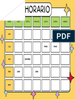 Horario Semanal Agenda Infantil Multicolor (2)