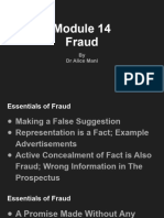Module 14 Fraud