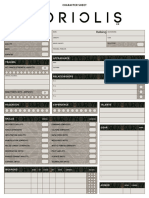 Coriolis CHR Form Fill Able