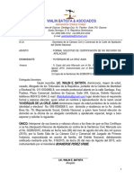 14) Solicitud de Certificacion de No Recurso de Apelacion (Yuberquis de La Cruz Juan
