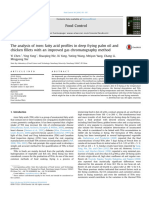 The Analysis of Trans Fatty Acid Profiles in Deep Frying Palm Oil and