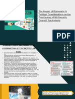 The Impact of Diplomatic & Political Considerations On The Functioning of UN Security Council: An Analysis