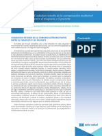 Comunicacion Multinivel Dentro de La Relacion Terapeuta/paciente