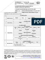 Guía para El Análisis Oracional de Los Titulares de Prensa