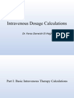 Intravenous Dosage Calculations