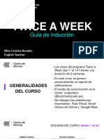 Guía Twice A Week (S-D)