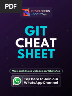 GIT CheatSheet