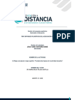 4.2 Mapa Conceptual o Mapa Cognitivo "Fundamentos Lógicos de La Actividad Educativa"