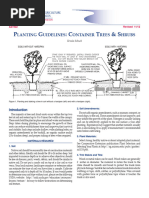 Tree Plantation: Process and Guidelines | PDF