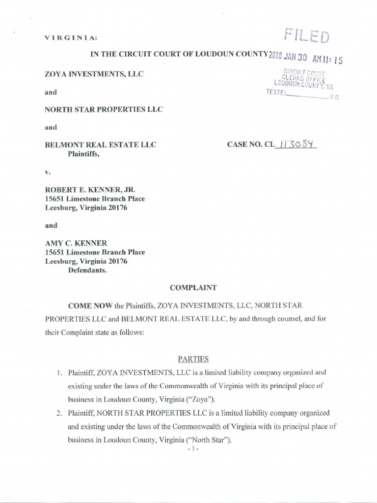 Wi Circuit Court Filing