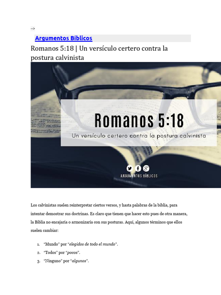 romanos capítulo 5 verso 18