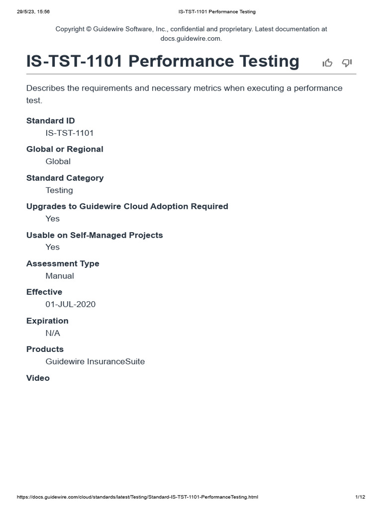 ISTST1101 Performance Testing PDF Databases Information