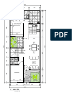 Casa Moderna 6x15 Dos Pisos