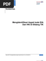 Download Modul KKPI 3 - TIKOP0100201K - Mengidentifikasi Aspek Kode Etik Dan HKI by Eryy Kun Eryy SN68706986 doc pdf