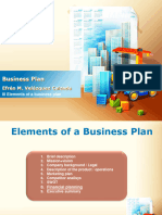 III Business Plan - Elements - Elements 3th Part