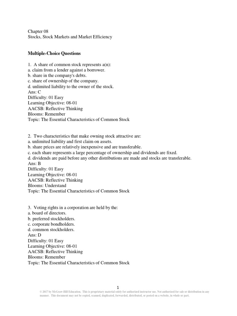 Money Banking and Financial Markets 5th Edition Cecchetti Test Bank
