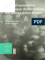 Sobre El Terrorismo Occidental de Hiroshima A La Guerra de Los Drones - Chomsky & Vltcherk - 2014