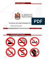 Tecnicas de Adiestramiento 2022