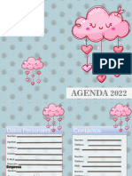 Agenda Personal Nube Rosada - PDF Versión 1