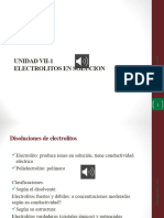 Unidad VI - 1-Electrolitos en Solución 2023