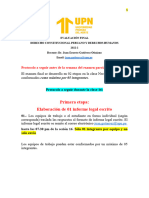 Guía de Caso Examen Final Derecho Constitucional Peruano y DDHH