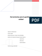 Herramientas de Gestion de Calidad