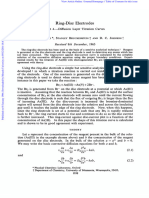 Ring-Disc Electrodes Part 4 Diffusion Layer Titration Curves